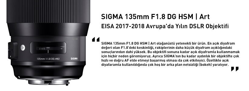SIGMA 135MM F1.8 DG HSM ART